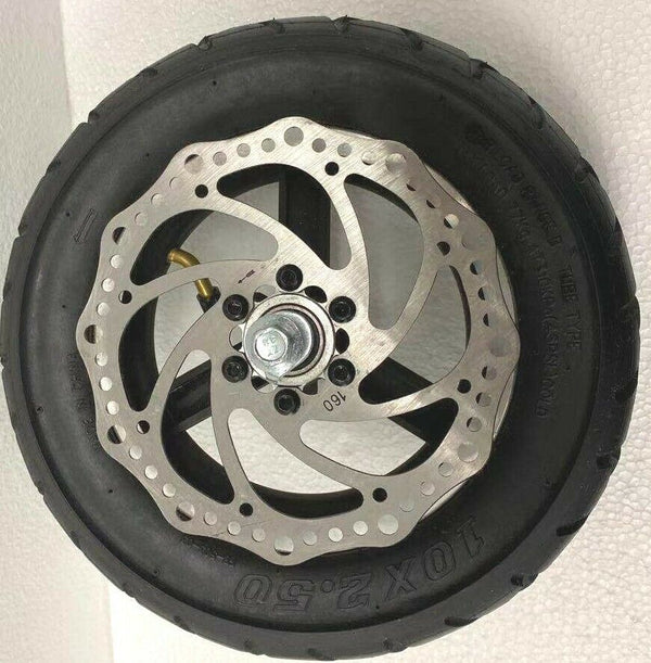Aluminum front Wheel and Ruber tire only for SKRT 350W E-scooter front wheel