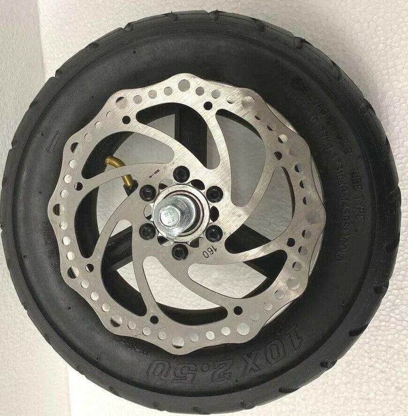Aluminum front Wheel and Ruber tire only for SKRT 350W E-scooter front wheel