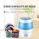 KAPAS Portable & Dehydrating Integrated Washing Machine (5.7Lb/2.6kg Capacity)