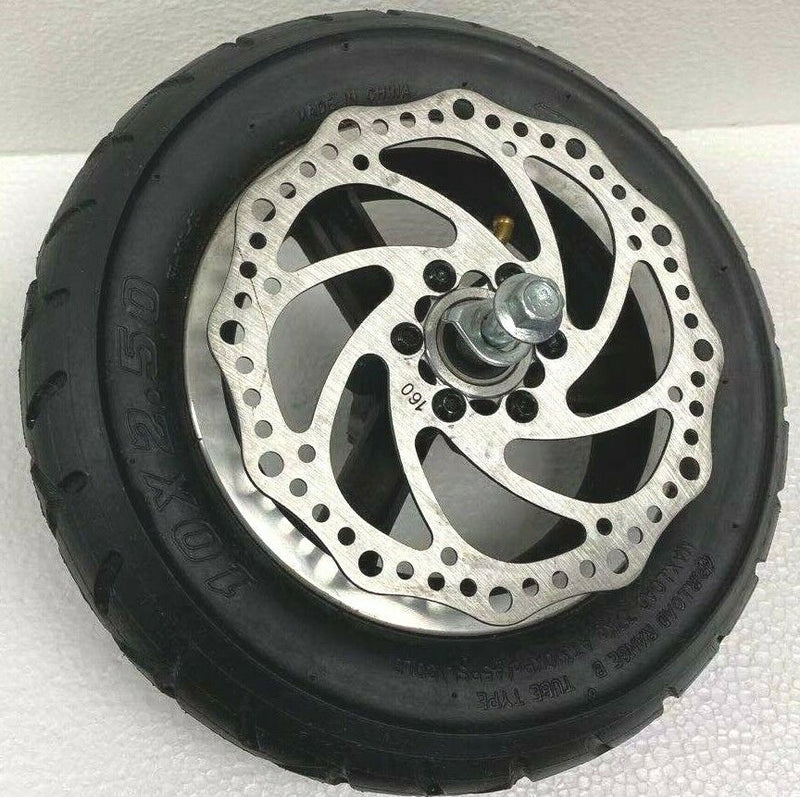 Aluminum front Wheel and Ruber tire only for SKRT 350W E-scooter front wheel
