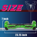 Spider Hoverboard Self Balancing Scooter 6.5" Two-Wheel Hoverboards with Bluetooth Speaker and LED Lights Electric Scooter for Kids and Adult
